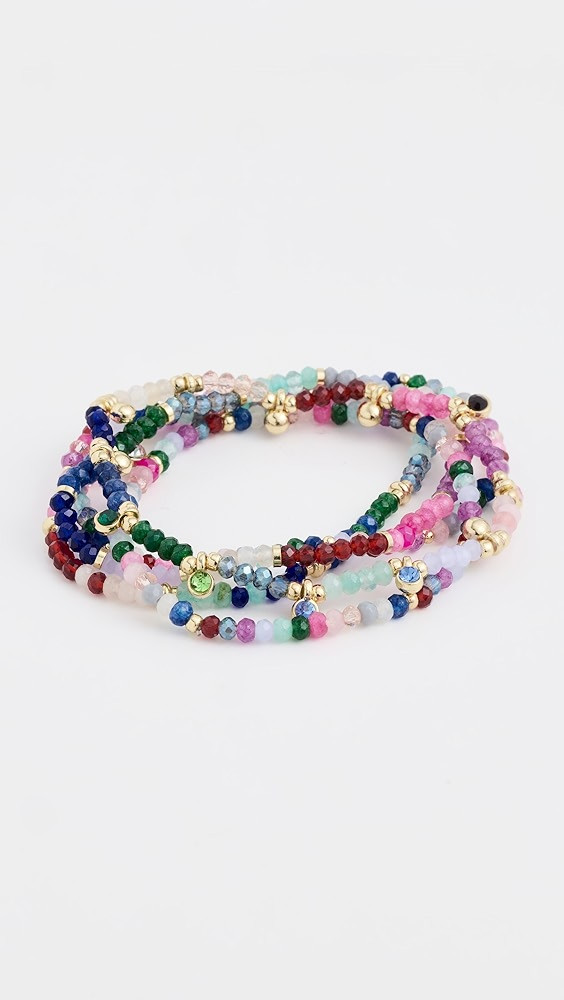 Indya Semi-Precious Layered Bracelets | Shopbop