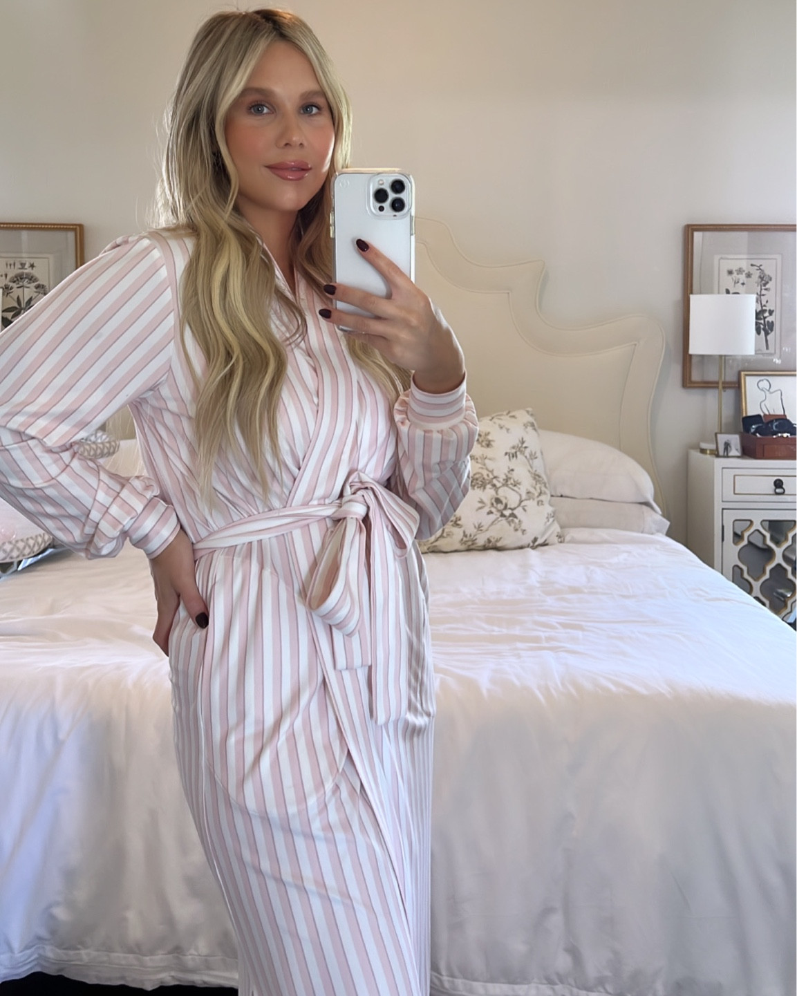 Mason Grey robe, cozy robe, postpartum clothes, comfortable clothes, robe, nursing friendly 

#LTKsalealert #LTKbump #LTKstyletip