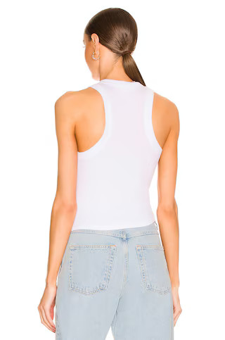 LNA Detra Tank in White from Revolve.com | Revolve Clothing (Global)