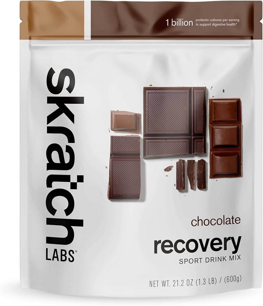 Skratch Labs Post Workout Recovery Drink Mix with Chocolate, (21.2 oz, 12 Servings) with Complete... | Amazon (US)