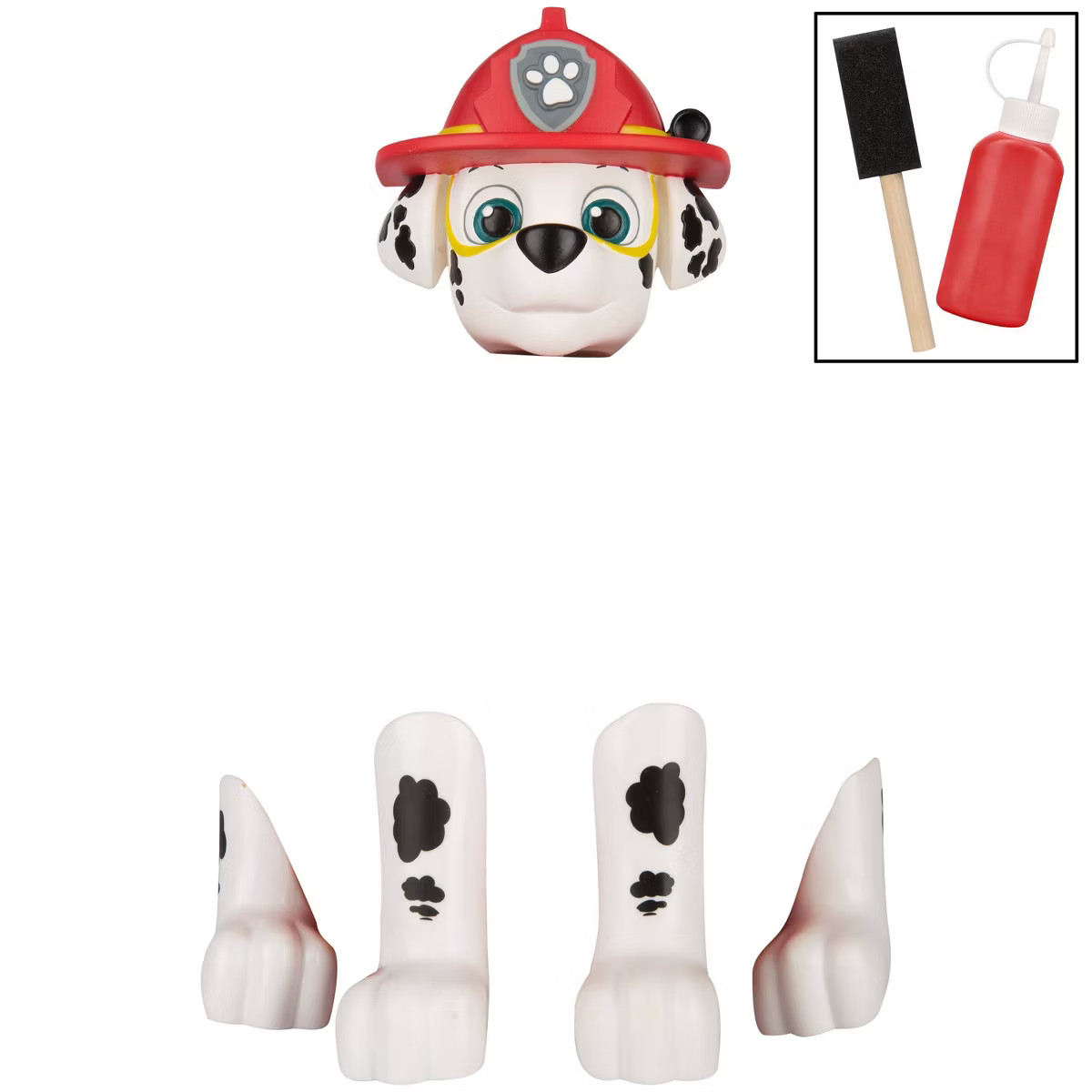 PAW Patrol Marshall Pumpkin Push-In Halloween Decorating Kit | Target