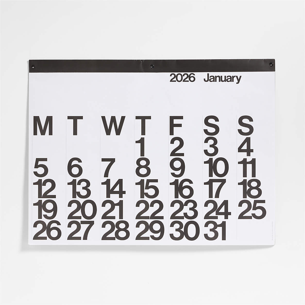 Stendig Calendar 2026 + Reviews | Crate & Barrel | Crate & Barrel