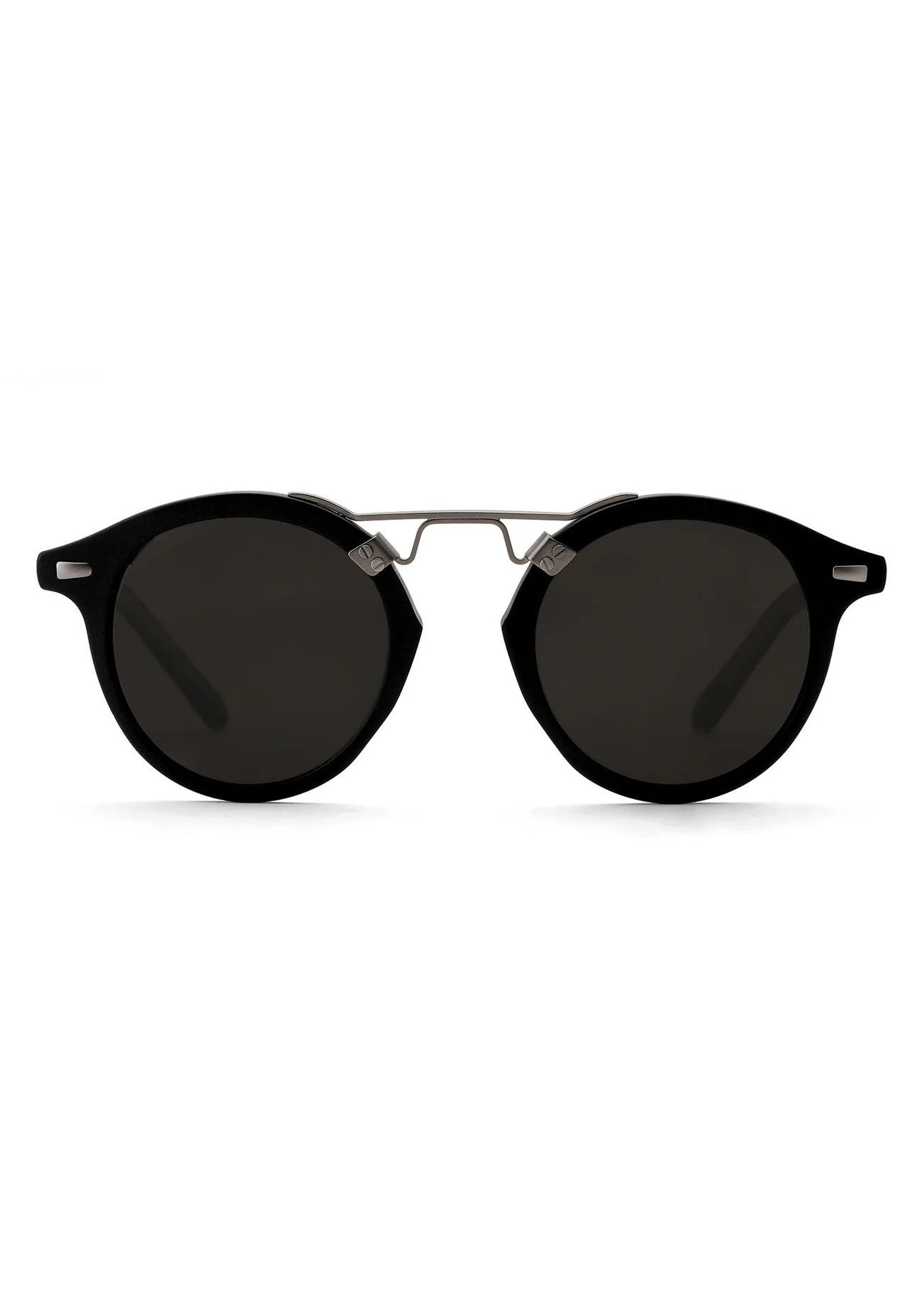 Matte Black to Black and Crystal Polarized | KREWE Eyewear