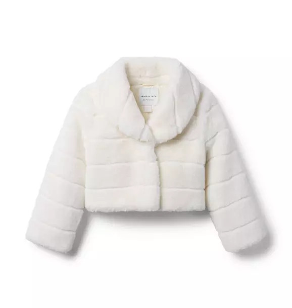 American Girl® x Janie and Jack Winter-White Jacket | Janie and Jack