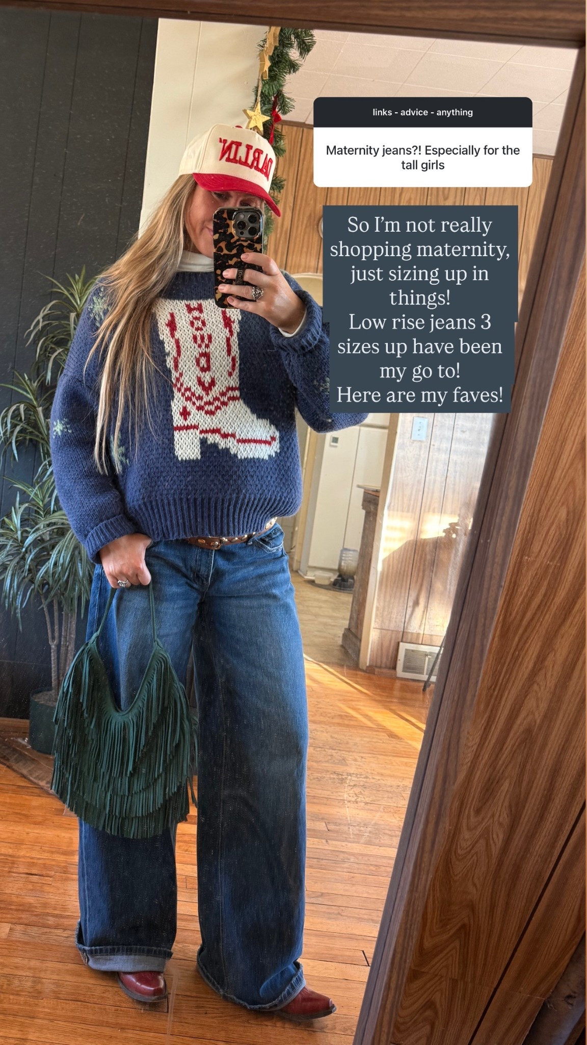 Low rise jeans are the new maternity🤰🏼 I sized up 3 sizes from my normal! 

#LTKBump #LTKTall #LTKmomlife