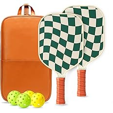 Pickleball Paddles Set of 2 - USAPA Approved Graphite/Fiberglass Pickleball Racket, 2 Pickleball ... | Amazon (US)