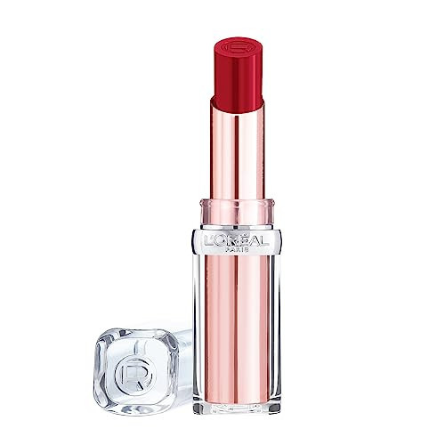L'Oreal Paris Lipstick, Balm-In-Lipstick, Keep Lips Hydrated, Smooth & Moisturising, Natural-Looking Shiny Finish, Glow Paradise, Shade: 350 Rouge Paradise | Amazon (UK)