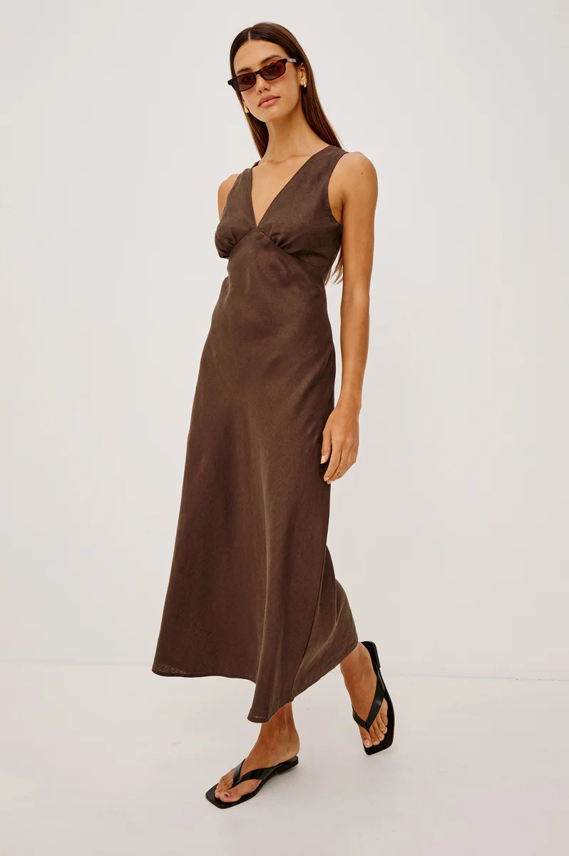 AVIANNA DRESS - ESPRESSO | Rails