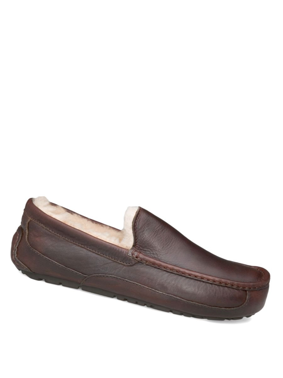 Unisex Ascot Leather Slippers | Saks Fifth Avenue