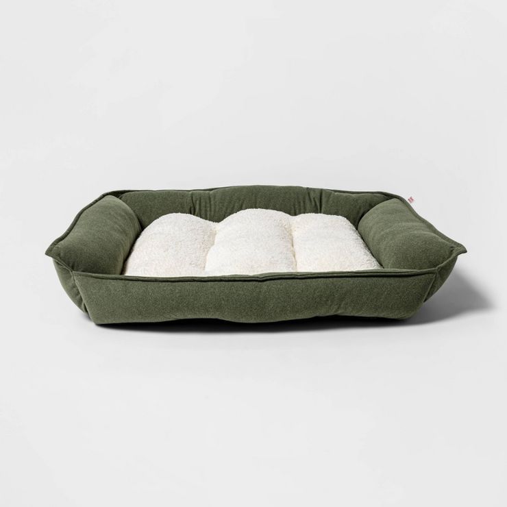 Cuddler Dog Couch - Sage Green - Boots & Barkley™ | Target