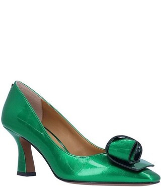 Karali Patent Ornamented Pumps | Dillard's