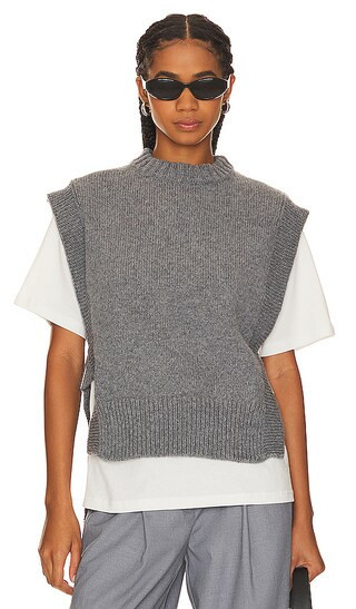 The Knotty Ones Kalvos Vest in Grey. - size M | Revolve Clothing (Global)