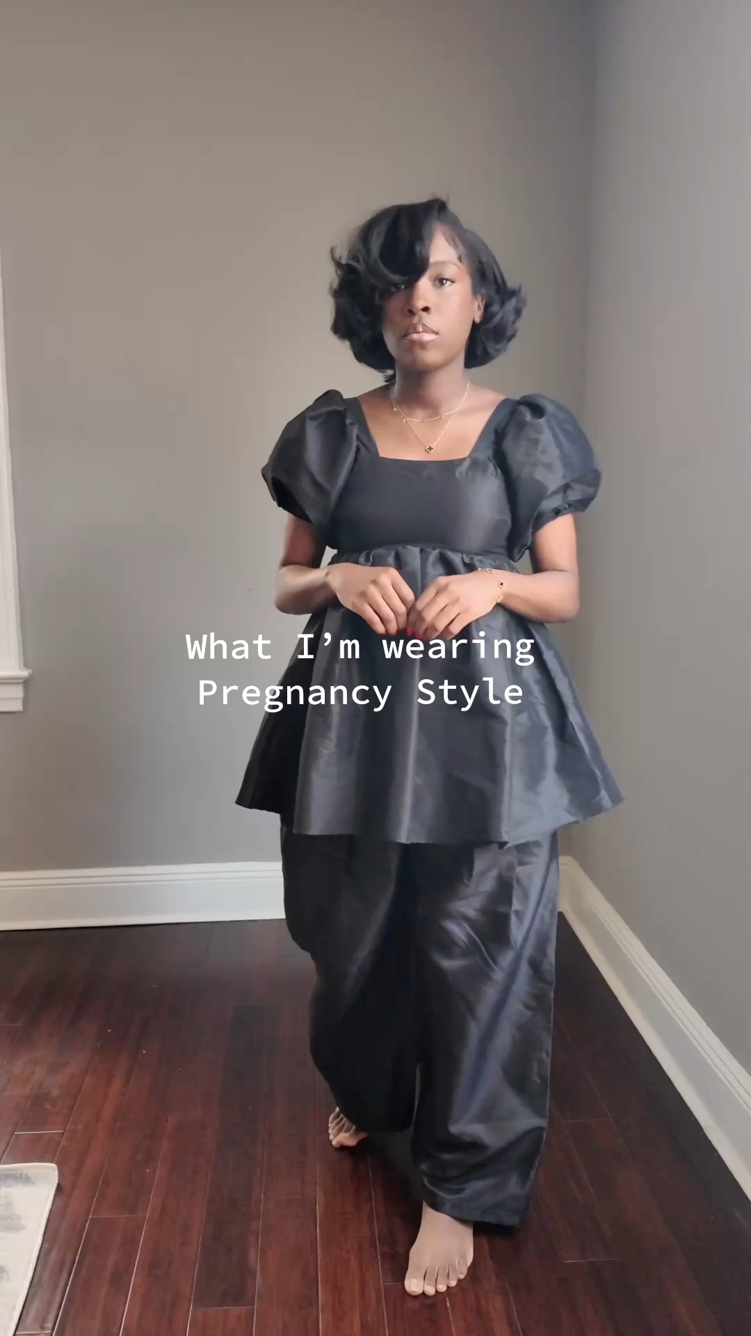 All black look that’s pregnancy friendly! I love an oversized look. Cute spring look!

#LTKBump #LTKStyleTip #LTKShoeCrush