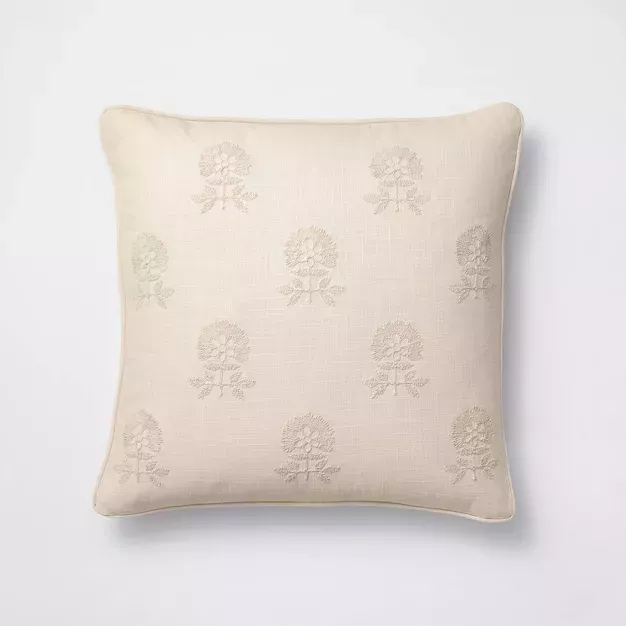 Woven Botanical Square Throw … curated on LTK