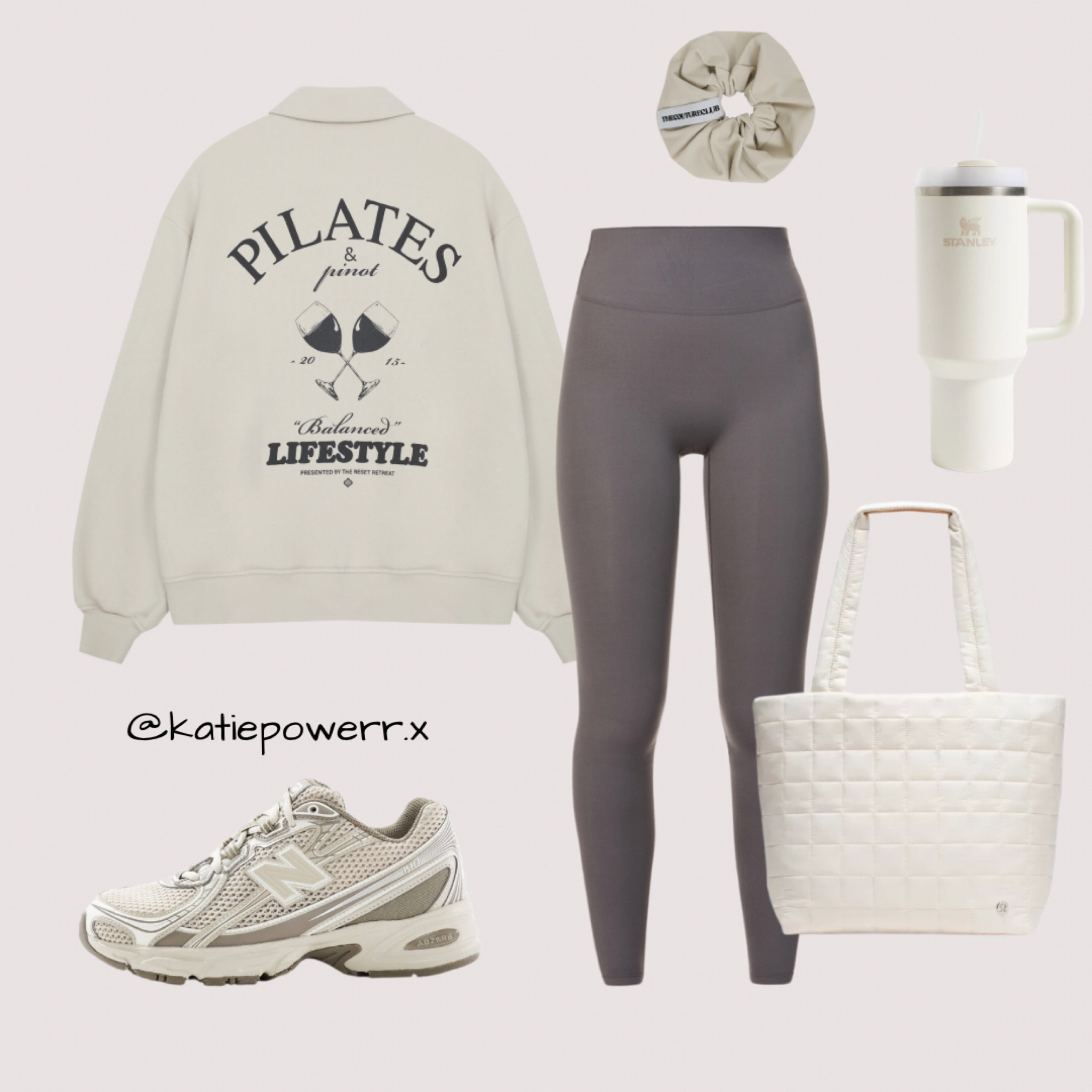 Neutral athleisure outfits are my fave 😍 styling this gorg new sweatshirt from The Couture Club for a Pilates look 🤍

#LTKeurope #LTKuk #LTKfitness