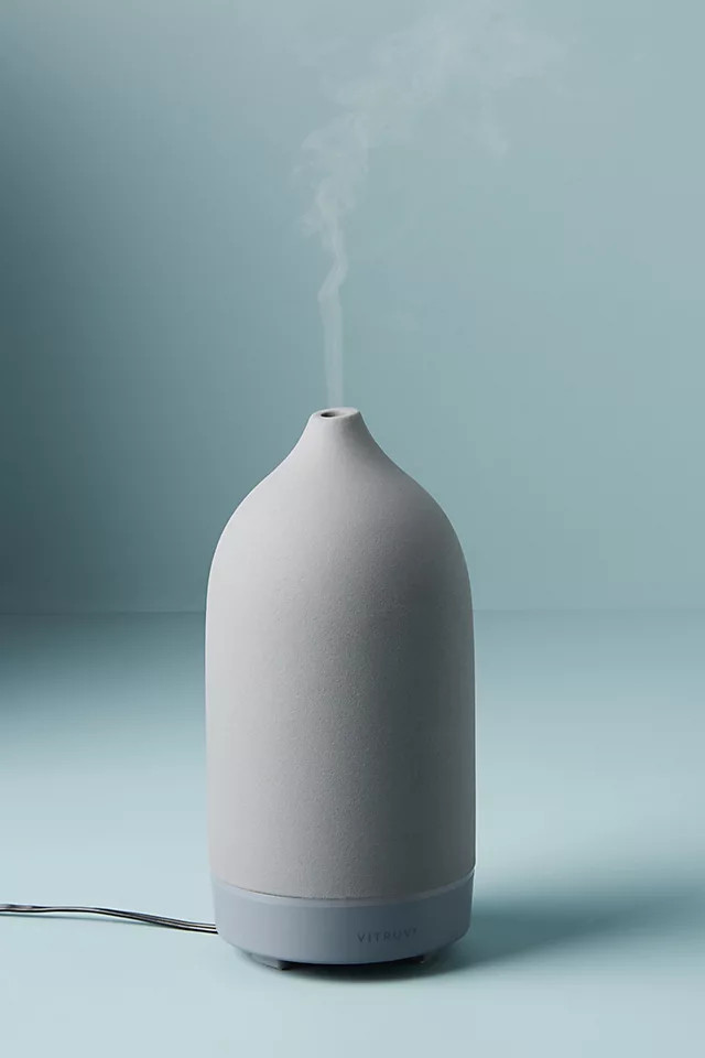 Vitruvi Charcoal Stone Essential Oil Diffuser | Anthropologie (US)