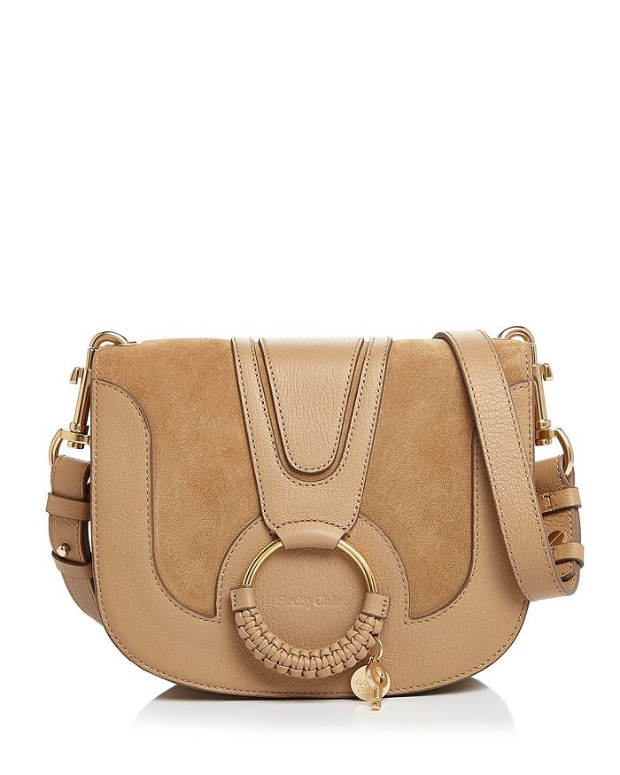 Hana Small Leather & Suede Crossbody | Bloomingdale's (US)