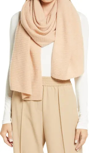 Cashmere Rib Scarf | Nordstrom