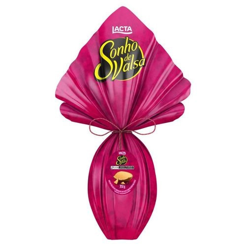Ovo de Páscoa Sonho de Valsa ao Leite com Recheio na Casca 357g - Lacta | Americanas (BR)