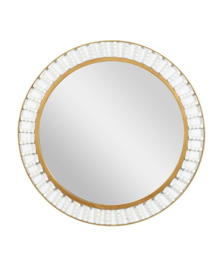 Rosemary Lane Wood Contemporary Wall Mirror, 32 | Macys (US)