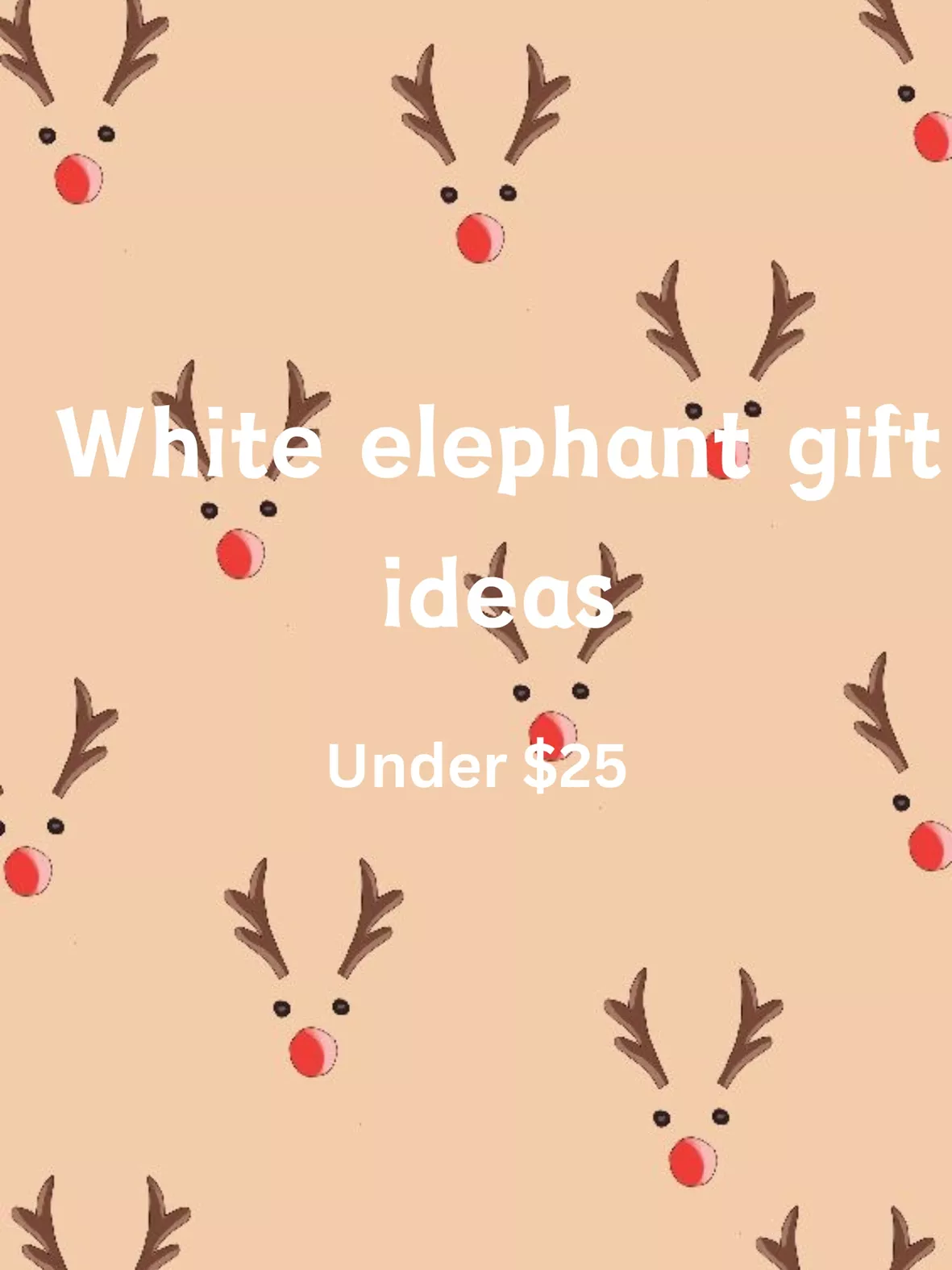 Funny White Elephant Gifts Under 25