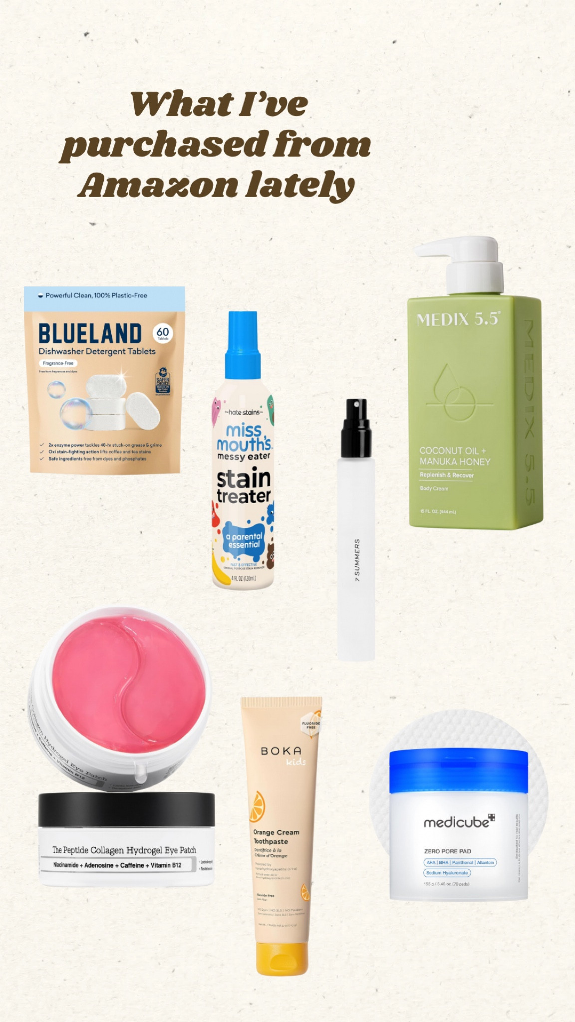 Latest Amazon Buys | Toddler Finds | Beauty Finds | Clean | Non Toxic | Home 

#LTKFindsUnder50 #LTKBeauty #LTKBaby