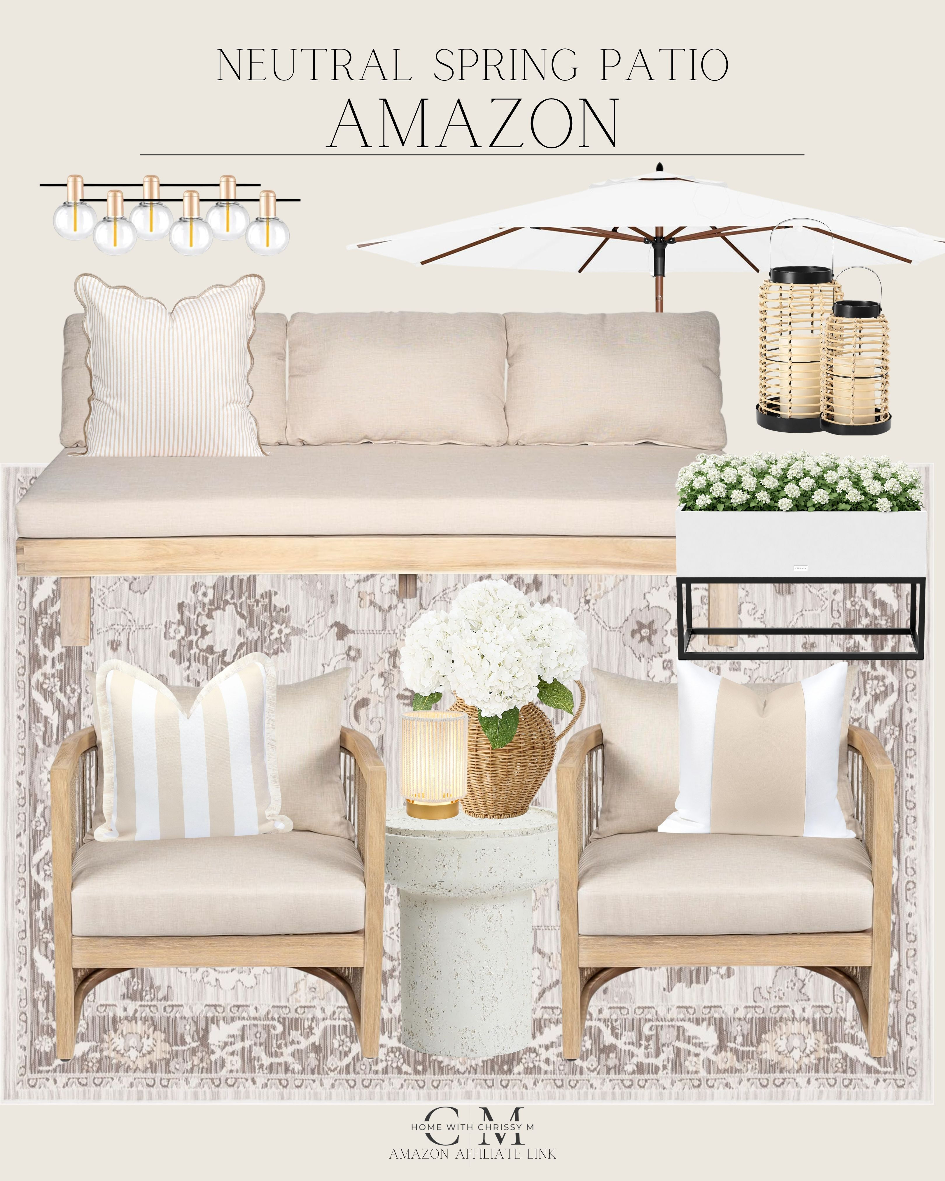 Spring Outdoor Furniture and Decor from Amazon!
Amazon Home / Amazon Spring / Neutral Outdoor Sectionals / Linen or Canvas Cushions / Teak Outdoor Furniture / Light Wood Dining Sets / Wicker Lounge Chairs / Rope Accent Chairs / Stone or Concrete Side Tables / Neutral Outdoor Rugs / Weather-Resistant Throw Pillows / Ceramic Outdoor Planters / Faux Greenery in Neutral Pots / Outdoor Coffee Tables / Minimalist Fire Pits / Lanterns with LED Candles / Solar Pathway Lights / Neutral Patio Umbrellas / Outdoor Poufs / Bench Seating / Outdoor Bar Carts / Sculptural Garden Stools / Neutral Bistro Sets / Wooden Planter Boxes / Outdoor Floor Cushions / Soft Outdoor Throws / Modern Organic Outdoor Accents 

 

#LTKSeasonal #LTKHome