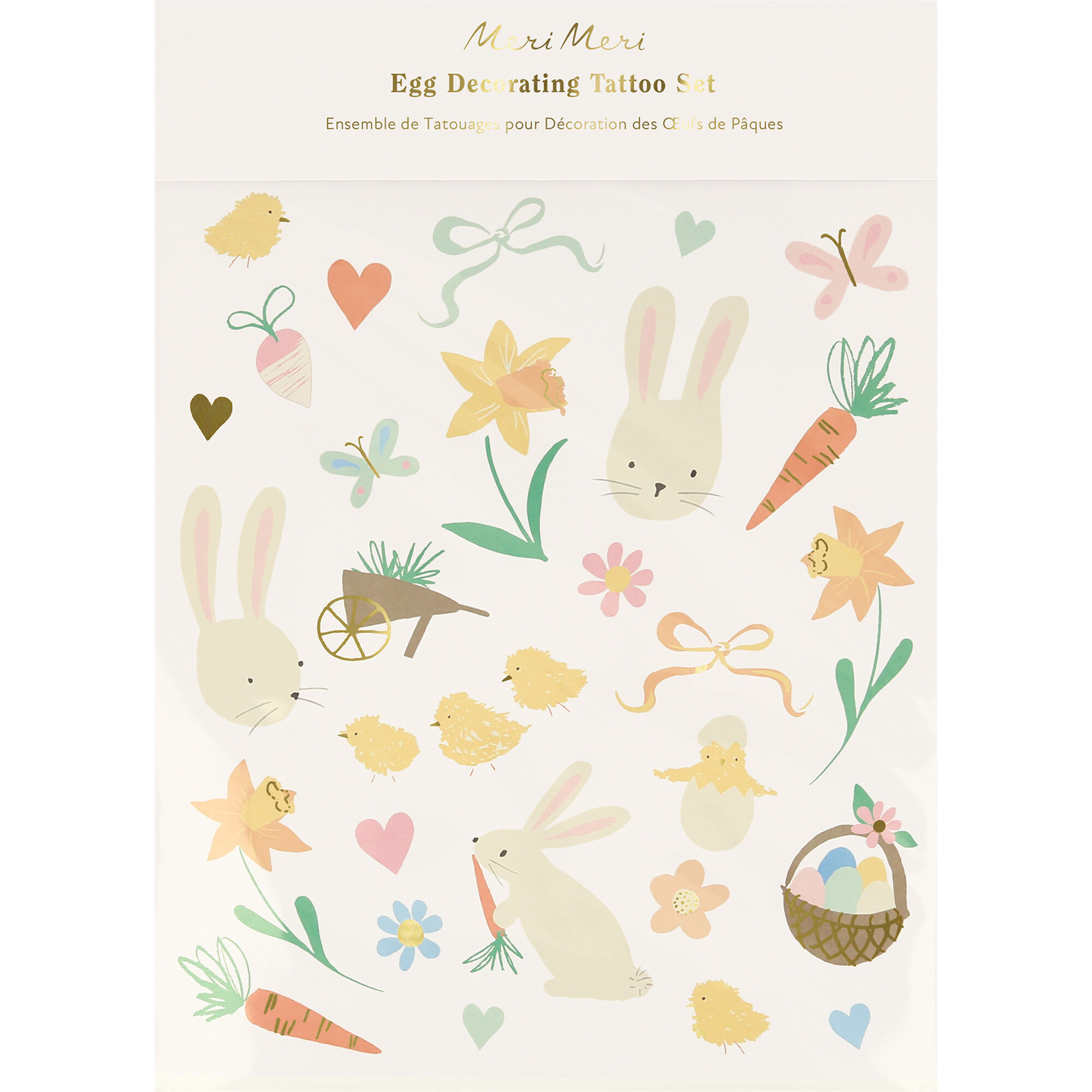 Easter Icons Egg Decorating Tattoo Set | Maisonette