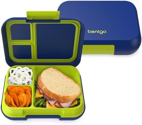 Bentgo Pop Leak-Proof 3-4 Compartment Bento-Style Lunch Box | For Kids Ages 8+ & Teens, 5-Cup Cap... | Amazon (US)