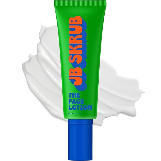 JB SKRUB The Face Lotion - Hydrating Skin Care for Kids and Teens, Acne Face Moisturizer, Fast-Ab... | Amazon (US)
