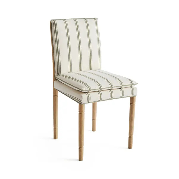 Churchgate Walcote Dining Chair, Striped Fabric | Dunelm (migrated)