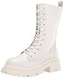DV Dolce Vita Women's BASTYR Combat Boot, Off White, 10 | Amazon (US)