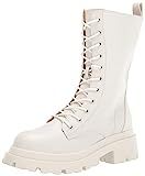 DV Dolce Vita Women's BASTYR Combat Boot, Off White, 10 | Amazon (US)