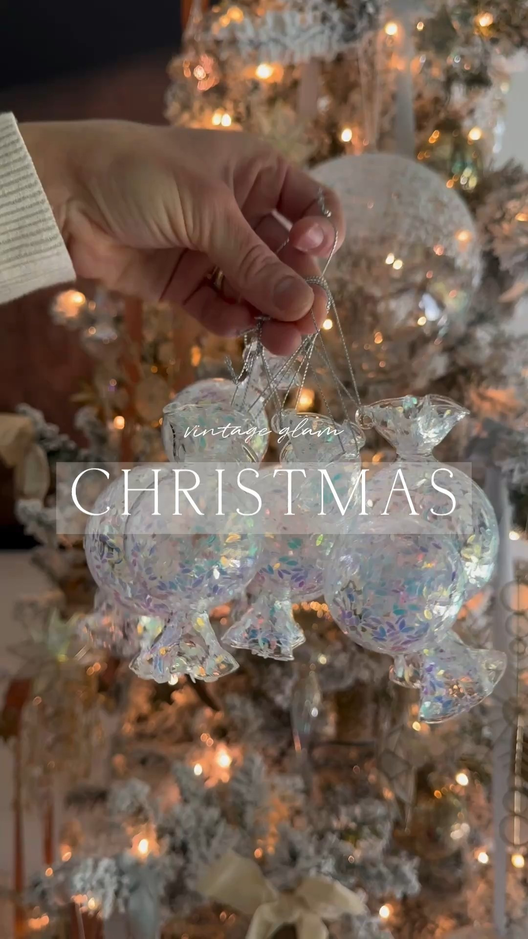 Vintage glam Tree trimming inspi! Use code ET05 at zgallerie✨

Christmas ornaments, brass ornaments, candy ornaments, brass garland, star ornament, flocked Christmas tree

#LTKHome #LTKSeasonal #LTKFindsUnder50