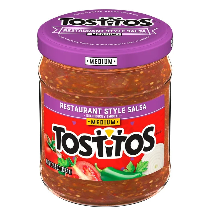 Tostitos Restaurant Style Salsa Medium, 15.5 oz Jar | Walmart (US)