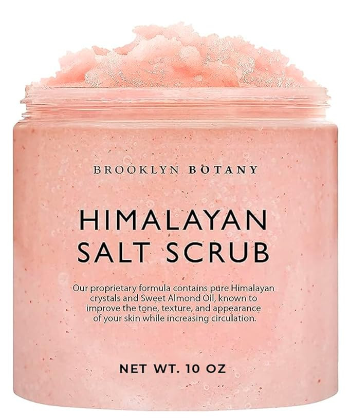Brooklyn Botany Himalayan Salt Body Scrub - Moisturizing and Exfoliating Body, Face, Hand, Foot S... | Amazon (US)