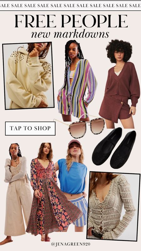 Free People Sale | Summer Outfit | Floral Maxi Dress | Striped Romper | Knit Sweater Set

#LTKStyleTip #LTKSaleAlert #LTKFindsUnder100