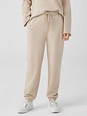 Organic Cotton French Terry Jogger Pant | Eileen Fisher