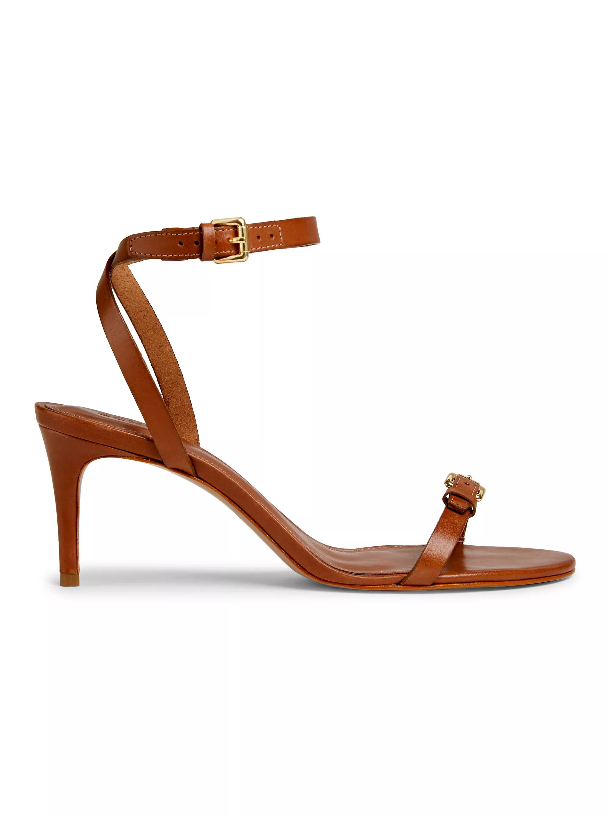 Aurora 75MM Leather Sandals | Saks Fifth Avenue