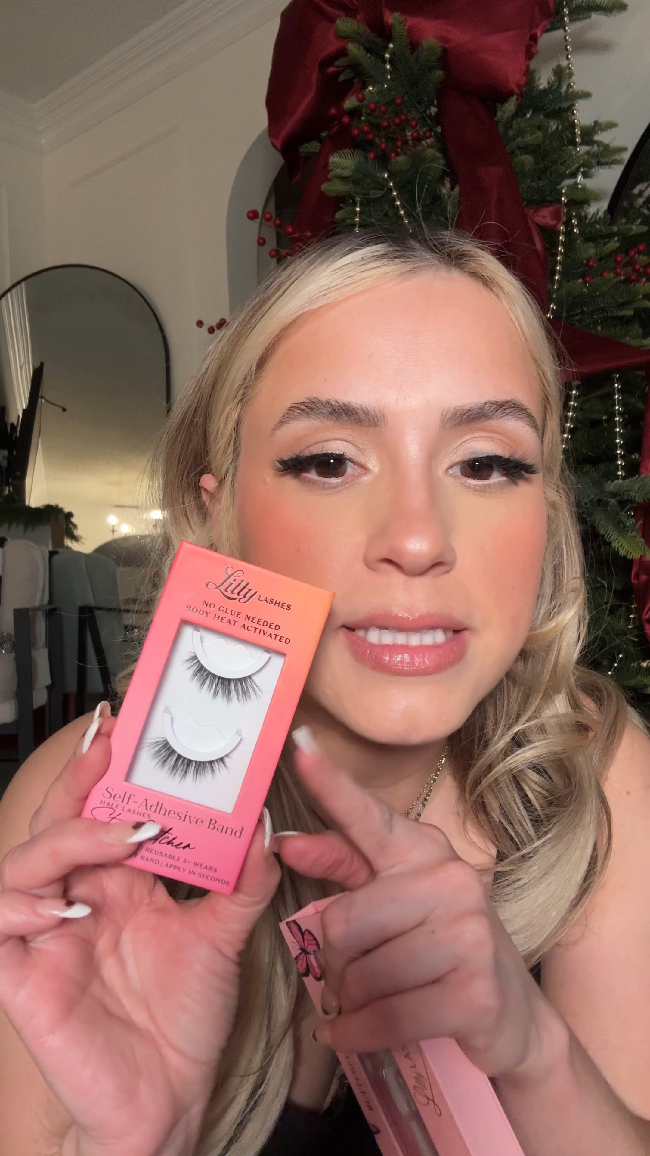 40% OFF Self adhesive strip lashes that do not require lash glue! They're activated by your body heat and are reusable up to five times!! 

I'm wearing the style money maker 

#LTKHoliday #LTKCyberWeek #LTKBeauty