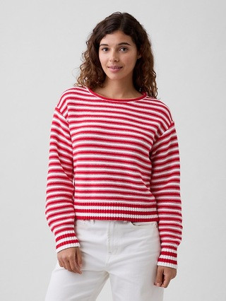 Relaxed Stripe Rollneck Sweater | Gap Factory