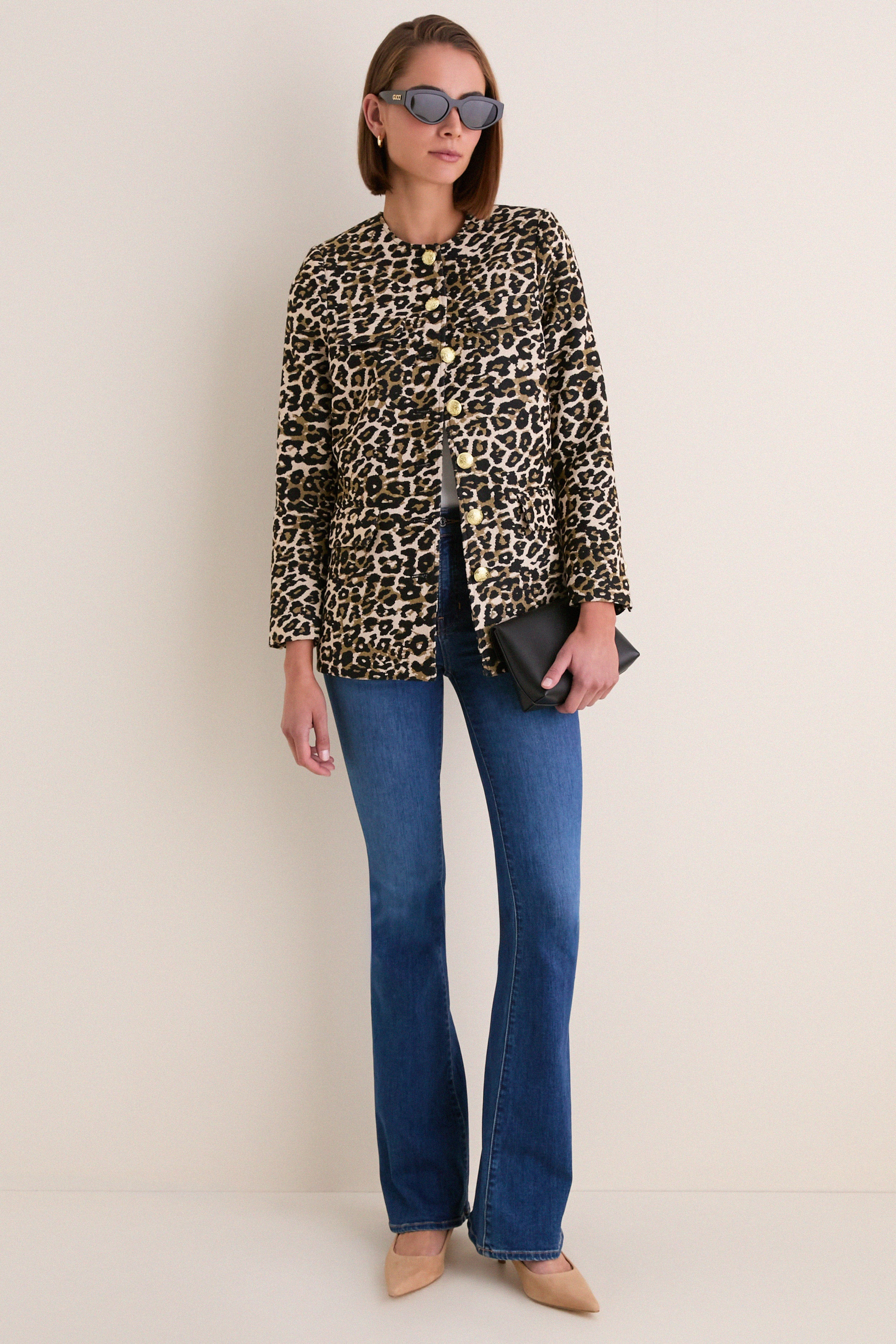 Leopard Tweed Jennings Jacket | Tuckernuck (US)