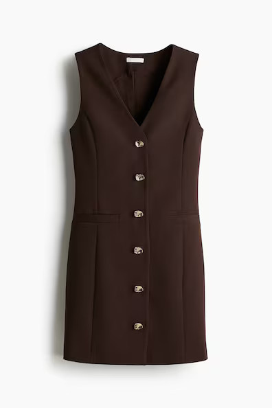 H & M - Vest Dress - Brown | H&M (US + CA)