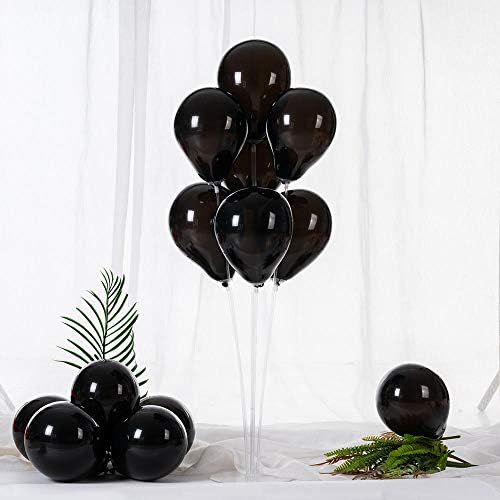 100 Pack 5 Inch Black Balloons Mini Black Latex Balloons Party Decorations Supplies | Amazon (US)
