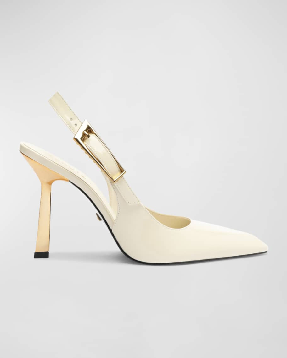 Ciara Patent Slingback Pumps | Neiman Marcus