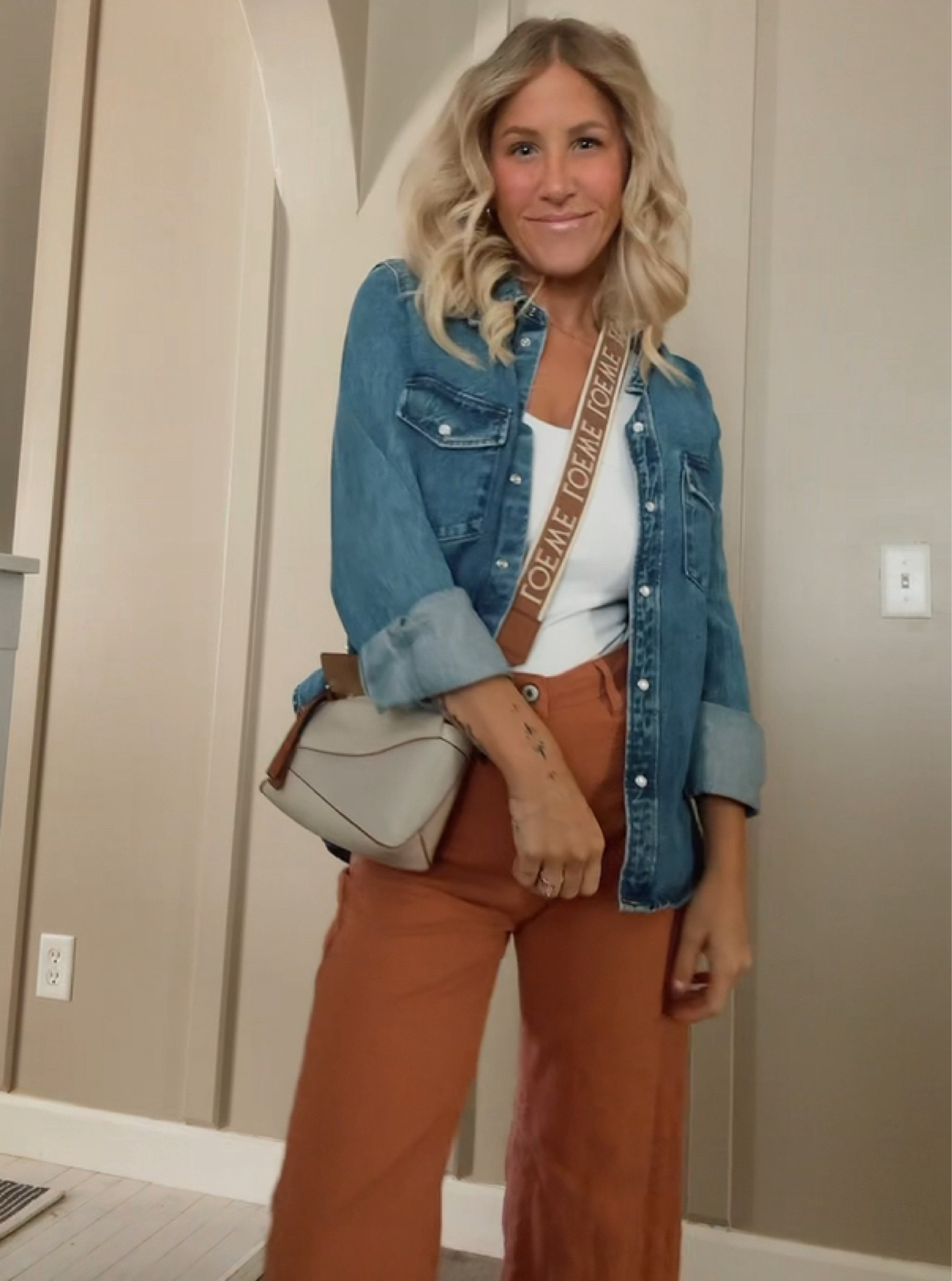 Wearing size 4 in pants 

#LTKOver40 #LTKFindsUnder50 #LTKSeasonal