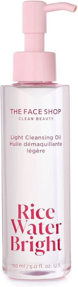 THE FACE SHOP Rice Water Bright Face Wash, Facial Cleanser for Sensitive, Normal & Oily Skin, Gen... | Amazon (US)