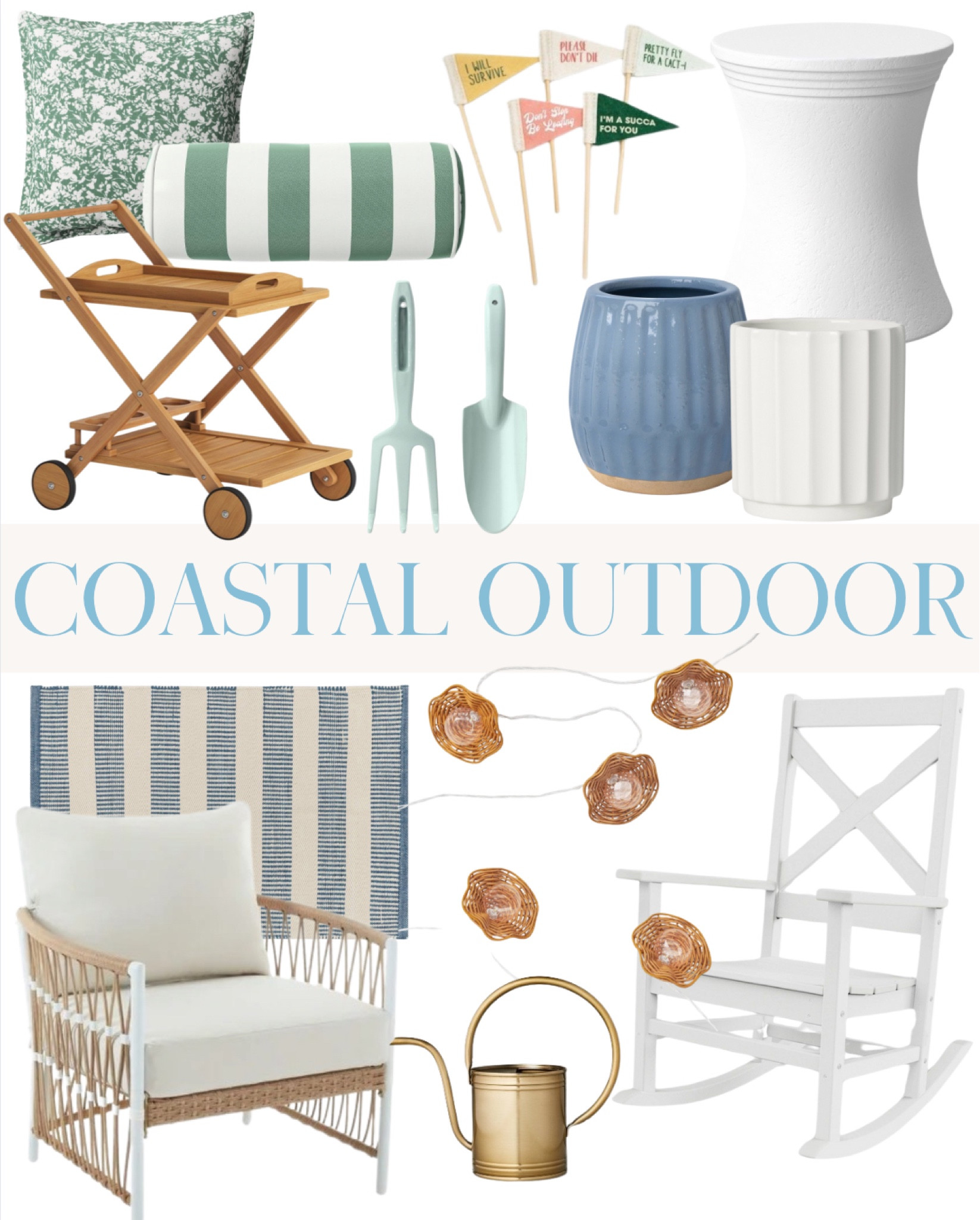 Outdoor furniture, patio furniture, outdoor pillow, outdoor chairs, outdoor rocking chair, outdoor lights, outdoor planters, outdoor bar cart



#LTKsalealert #LTKhome #LTKfindsunder100