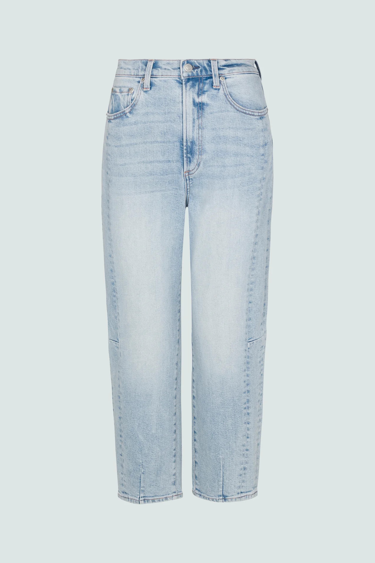 Eli High Rise Barrel Jean - Sun-kissed | Pistola Denim