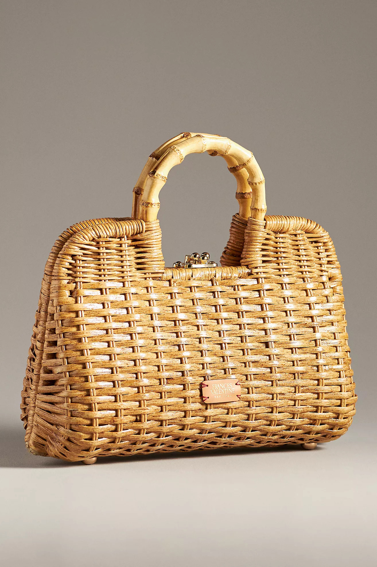 Frances Valentine Buzzy Wicker Basket Bag | Anthropologie (US)